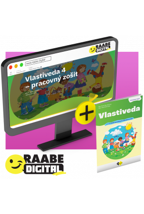 DIGI A PRINT VLASTIVEDA 4 PRE ŠZŠ PRACOVNÝ ZOŠIT